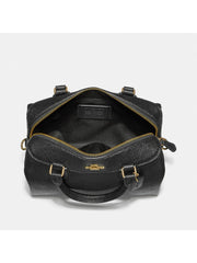 Coach F32202 Crossgrain Mini Bennett Satchel Black Leather