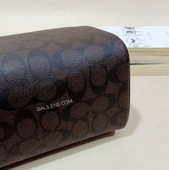 Coach F32203 Signature Mini Bennett Satchel Brown Black