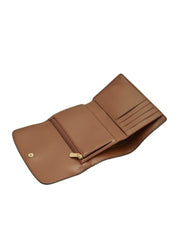 Coach F32485 Medium Envelope Wallet Signature Khaki Saddle