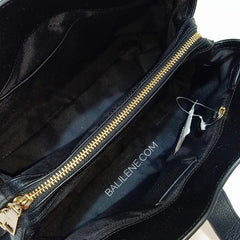 Coach F37575 Mercer 30 Satchel Black