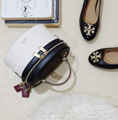 Coach F39291 Colorblock Selena Trail Chalk Multi