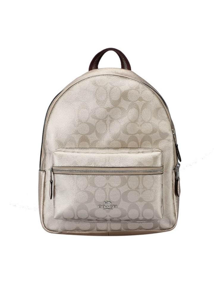 coach charlie backpack in signature Coach F39510 Charlie Backpack Signature Platinum – Balilene