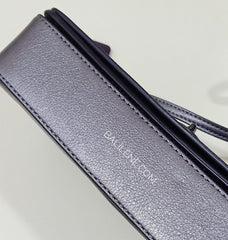Coach F40649 Dinky Signature Metallic Graphite
