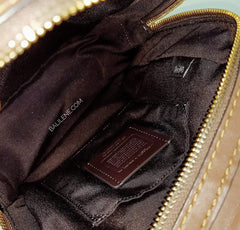 Coach F48642 Keith Haring Andi Backpack In Signature Canvas With Patches Khaki Multi