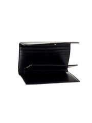 Coach F57319 Checkbook Wallet Brown Black