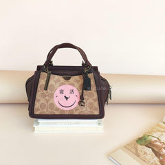 Coach F73946 Dreamer 21 Yeti Out Tan Oxblood