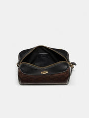 Coach F77879 Bennet Crossbody Signature Brown Black