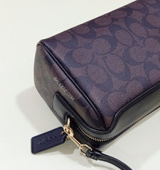 Coach F77879 Bennet Crossbody Signature Brown Black