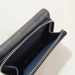 Coach F78081 Small Trifold Wallet Signature Brown Midnight