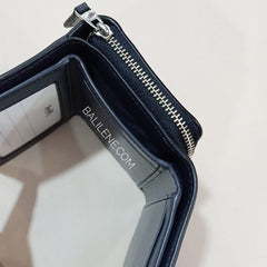 Coach F78081 Small Trifold Wallet Signature Brown Midnight