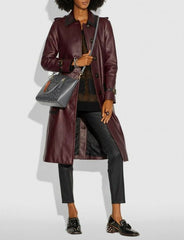 Coach 31666 Prairie In Signature Charcoal Midnight Navy