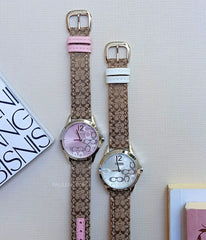 Coach 14501620 Classic Signature White Dial Ladies Watch