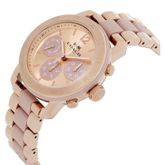 Coach 14502535 Sport Ladies Chronograph Watch Fashion Rose Gold