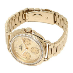 Coach 14502570 Tatum Gold Stainless Steel Watch