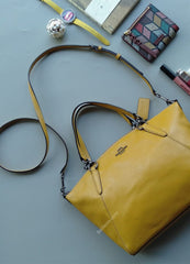 Coach 28993 Small Kelsey Satchel Flax