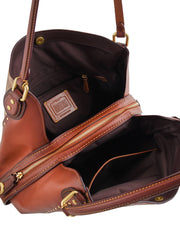 Coach 30220 Edie Signature Shoulder Bag 31 Rivets Rust