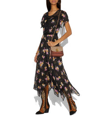 Coach F30592 Signature Parker Canvas Bag Rust