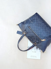 Coach 31666 Prairie In Signature Charcoal Midnight Navy