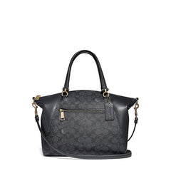 Coach 31666 Prairie In Signature Charcoal Midnight Navy