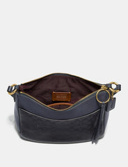 Coach 38579 Chaise Crossbody In Signature Canvas Charcoal/midnight Navy