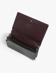 Coach 39314 X Selena Foldover Cross-body Clutch With Bunny Black