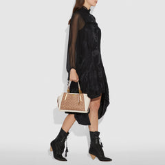 Coach 54160 Dreamer 27 In Signature Canvas Tan Chalk