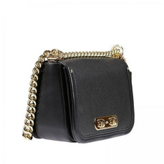 Coach 54641 Swagger Handbag Pebble Leather Black