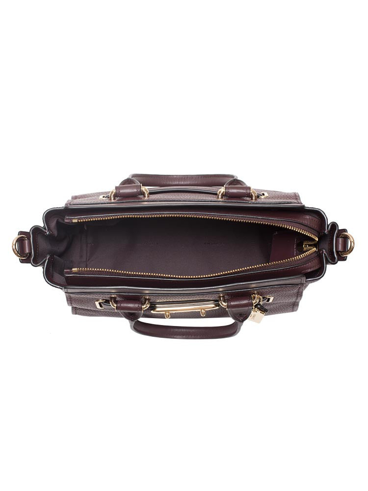 Coach swagger top oxblood