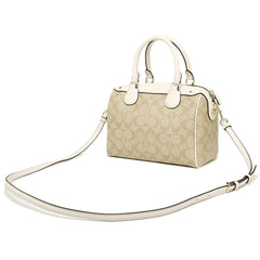 Coach F32203 Signature Mini Bennett Light Khaki Chalk