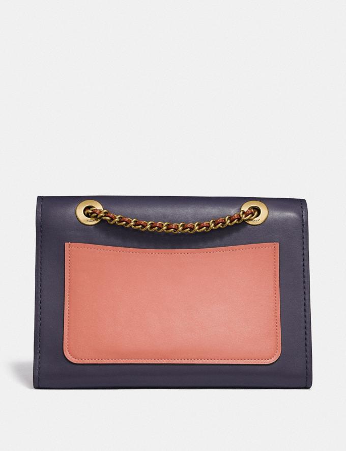 Coach 69586 Parker Signature Canvas Tan Ink Light Peach