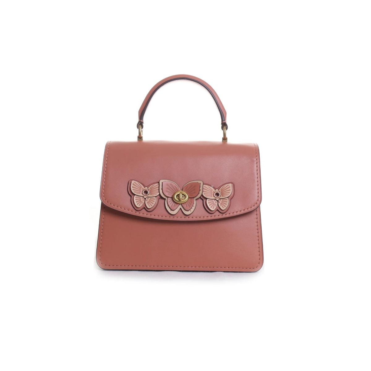 Coach parker sales top handle butterfly