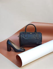 Coach F32202 Crossgrain Mini Bennett Satchel Black Leather