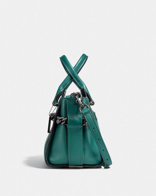 Coach F12119 Swagger 27 Glovetan Dark Turquoise