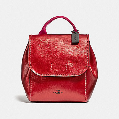 coach derby backpack crossbody Coach F16605 Derby Backpack Metallic Hot Pink – Balilene