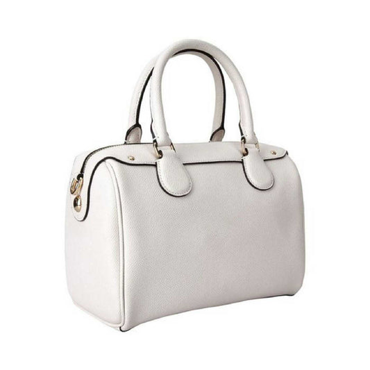 Coach F25799 Mini Bennett With Souvenir Embroidery Chalk Leather Bag