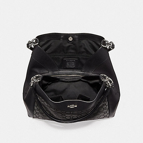 Coach lexy shoulder sales bag in signature leather