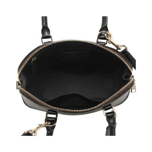 Coach F27583 Mini Sierra Satchel Signature Brown Black