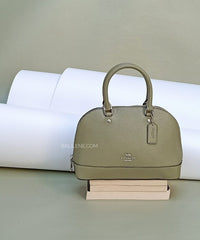 Coach F27591 Crossgrain Mini Sierra Light Clover