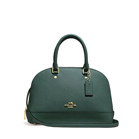 Coach F27591 Crossgrain Mini Sierra Satchel Dark Turquoise