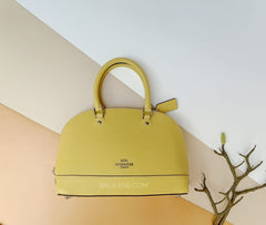 Coach F27591 Mini Sierra Satchel Light Yellow