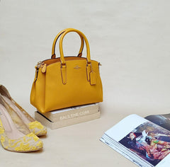 Coach F28977 Mini Sage Mustard Yellow