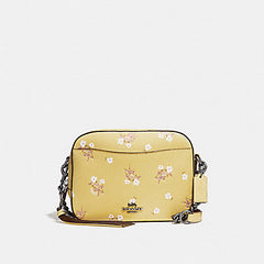 Coach F29347 Camera Bag With Floral Bow Print Sunflower