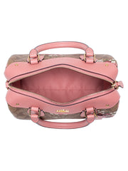 Coach F29631 Signature Floral Logo Mini Bennet Khaki Multi