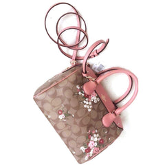 Coach F29631 Signature Floral Logo Mini Bennet Khaki Multi