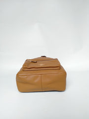 Coach Medium Charlie Backpack Light Saddle