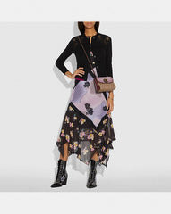 Coach 30591 Parker 18 In Colorblock Signature Canvas Jasmine