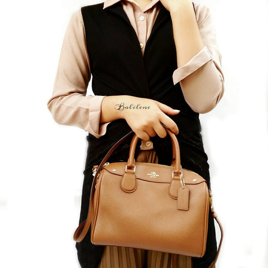 Coach F32202 Mini Bennett Satchel Light Saddle