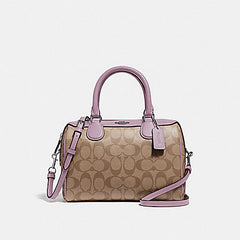 Coach F32203 Signature Mini Bennett Khaki Jasmine