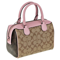 Coach F34279 Mini Bennet Blcking Khaki Pink Petal