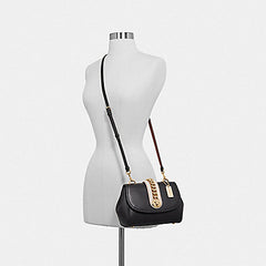 Coach F35114 Faye Crossbody Black Light Gold